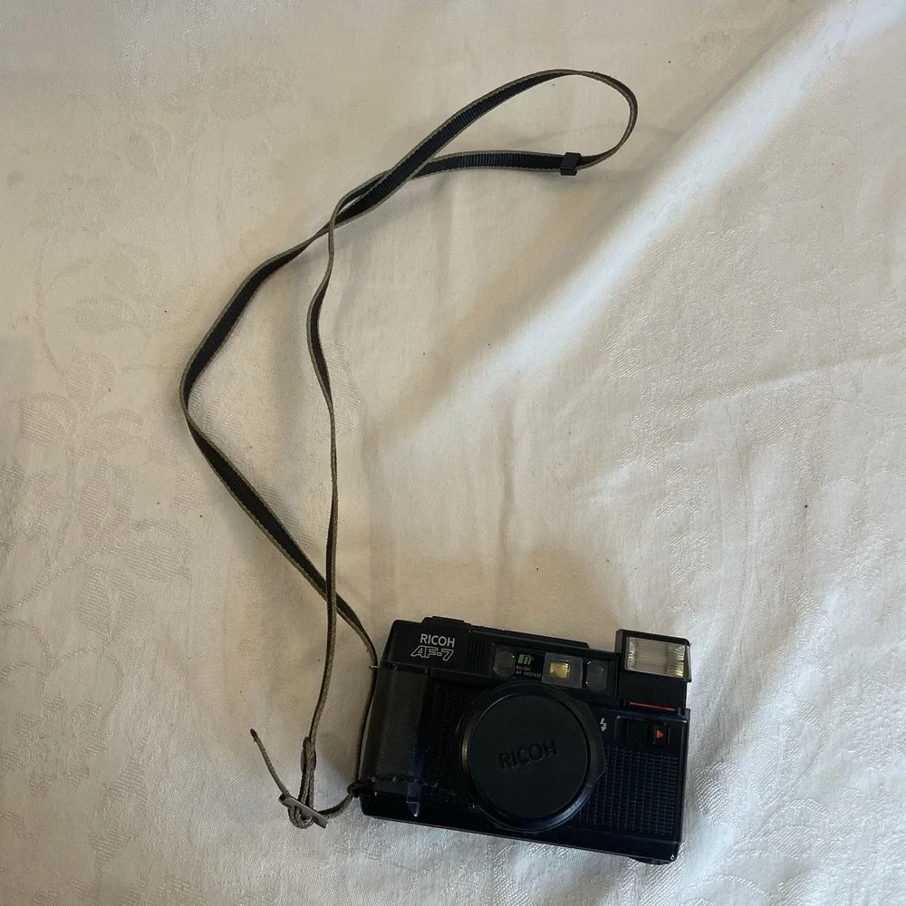 Vintage Ricoh AF-7 Camera 1:28 38mm Taiwan FOR PARTS